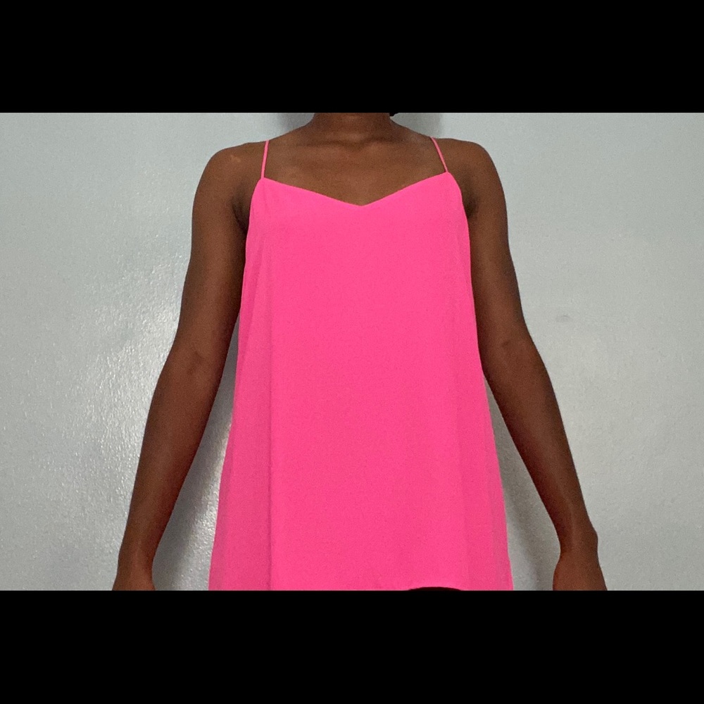 Reversible spaghetti strap top